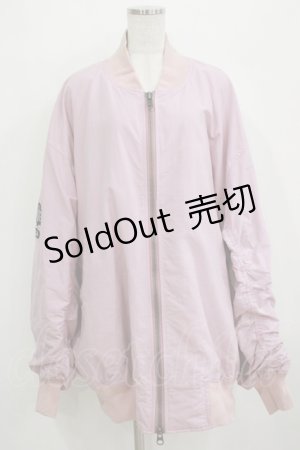 画像: LAND by MILK BOY / LAND MA-1  ラベンダー H-25-12-24-1018-MB-JA-KB-ZH