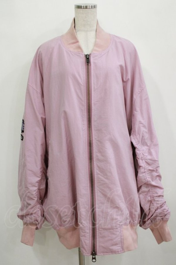 画像1: LAND by MILK BOY / LAND MA-1  ラベンダー H-25-12-24-1018-MB-JA-KB-ZH (1)