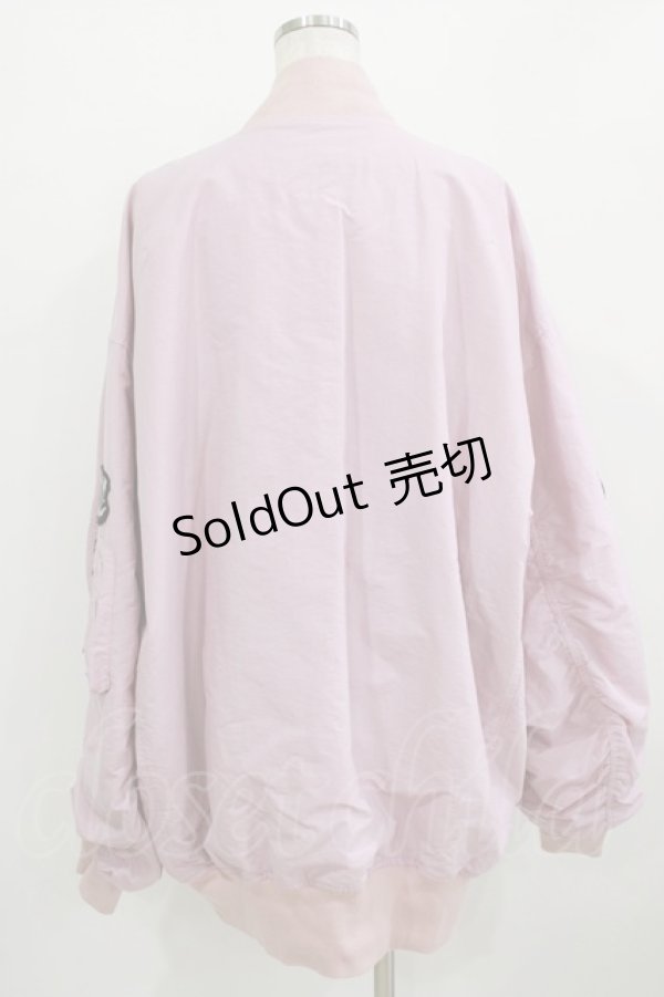 画像3: LAND by MILK BOY / LAND MA-1  ラベンダー H-25-12-24-1018-MB-JA-KB-ZH (3)