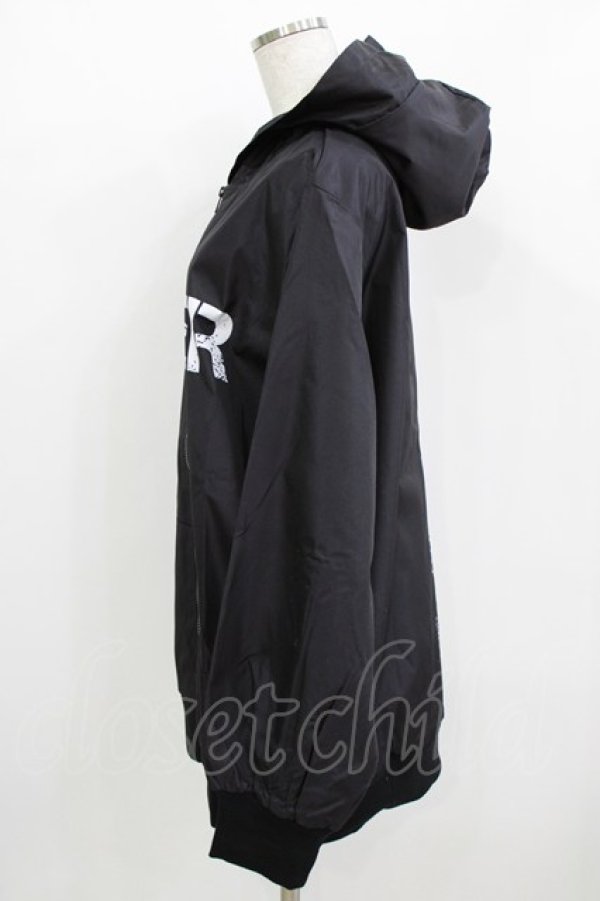 画像2: NieR Clothing / ブルゾンパーカー  ブラック H-25-12-24-1019-PU-TO-KB-ZH (2)