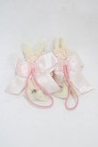 画像2: metamorphose / うさぎヘアゴム (二個セット)  ピンク H-25-12-24-010-ME-AC-NS-ZH (2)