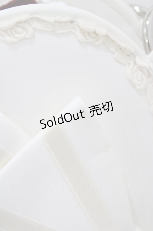 画像3: BABY,THE STARS SHINE BRIGHT / リボンハートバッグ  オフ白 H-25-12-24-014-BA-BG-NS-ZH (3)