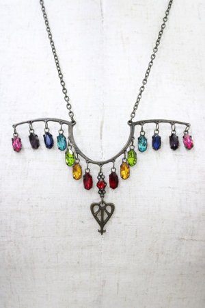 画像: Hoshibako Works / 東方Project x HoshibakoWorks フランドール・スカーレット 「スターボウブレイク」ネックレス  アンティークコッパー H-25-12-24-015-LO-AC-NS-ZH