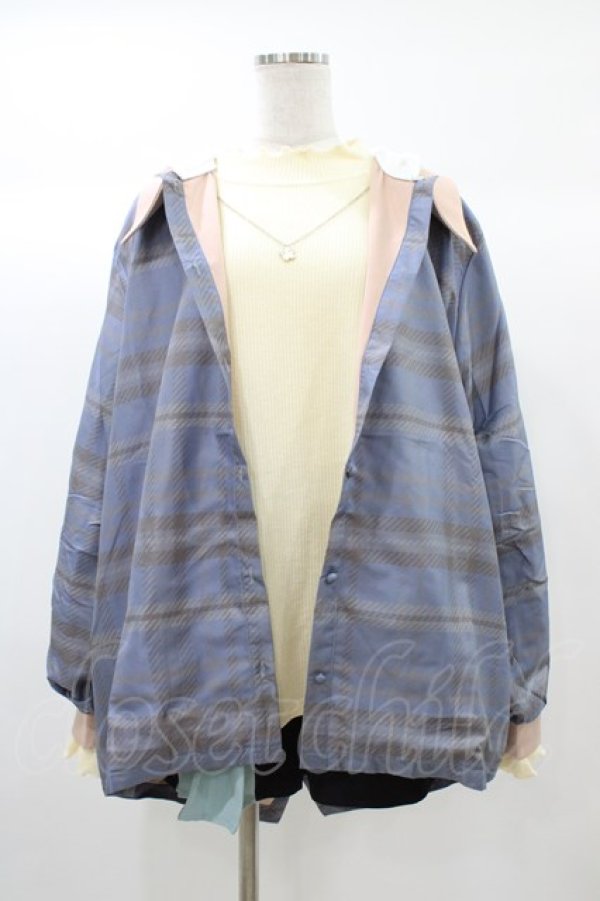 画像1: Favorite / 桜景色にたたずむ君＊桜福袋 Free ブルー H-25-12-24-016-LO-OP-NS-ZH (1)