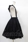 画像3: metamorphose / 王冠レースサスペンダースカート Free ブラック H-25-12-24-021-ME-SK-NS-ZH (3)