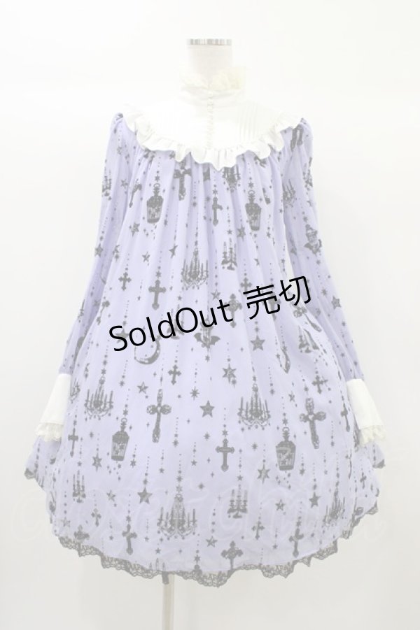 画像1: Angelic Pretty / Holy Lanternワンピース Free ラベンダー H-25-12-24-023-AP-OP-NS-ZH (1)