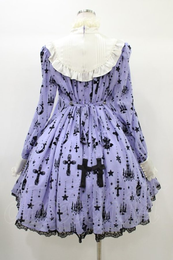 画像2: Angelic Pretty / Holy Lanternワンピース Free ラベンダー H-25-12-24-023-AP-OP-NS-ZH (2)