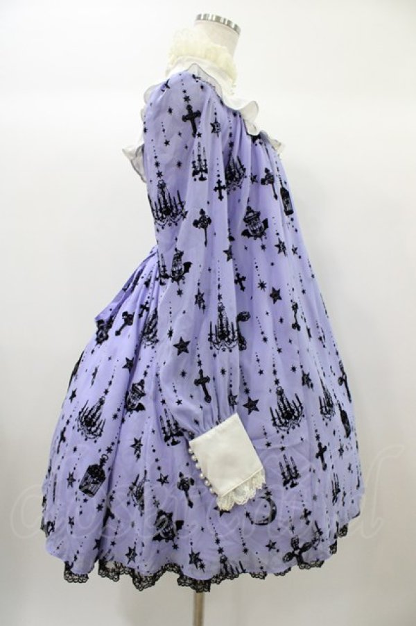 画像3: Angelic Pretty / Holy Lanternワンピース Free ラベンダー H-25-12-24-023-AP-OP-NS-ZH (3)