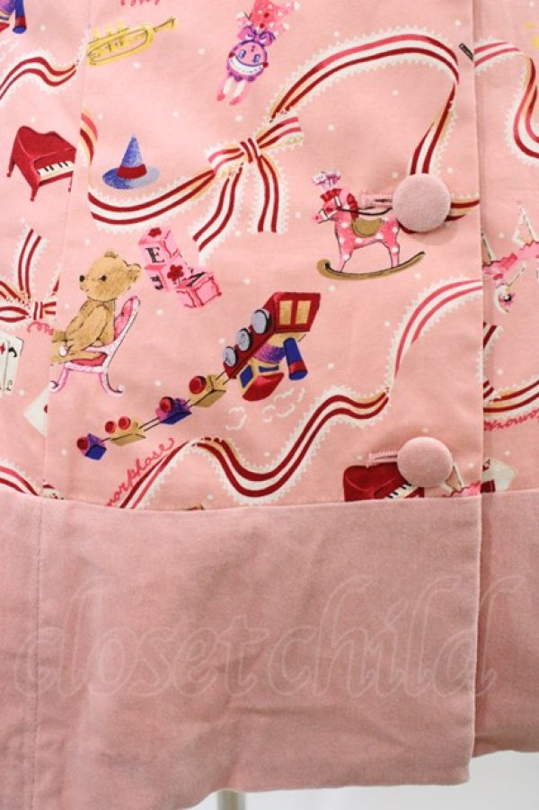 画像5: metamorphose / TOY BOXコートワンピース Free ピンク H-25-12-24-024-ME-CO-NS-ZH (5)