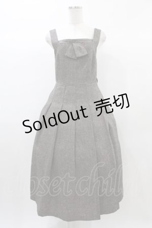 画像: an another angelus / フロントタイツイードジャンパースカート Free BROWN H-25-12-25-039-CA-OP-NS-ZH