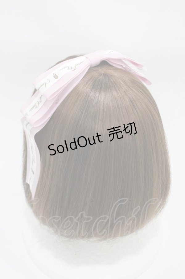 画像2: Amavel / ぱっちんリボンカチューシャ  ピンク H-25-12-25-006-CA-AC-NS-ZH (2)