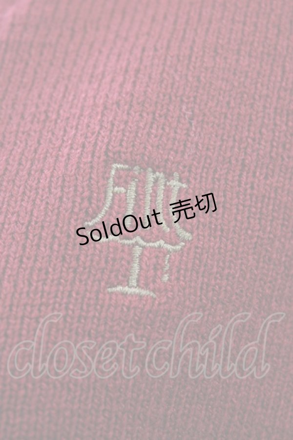 画像3: Fi.n.t / Vネックミドル丈カーディガン Free レッド H-25-12-25-058-CA-TO-NS-ZH (3)