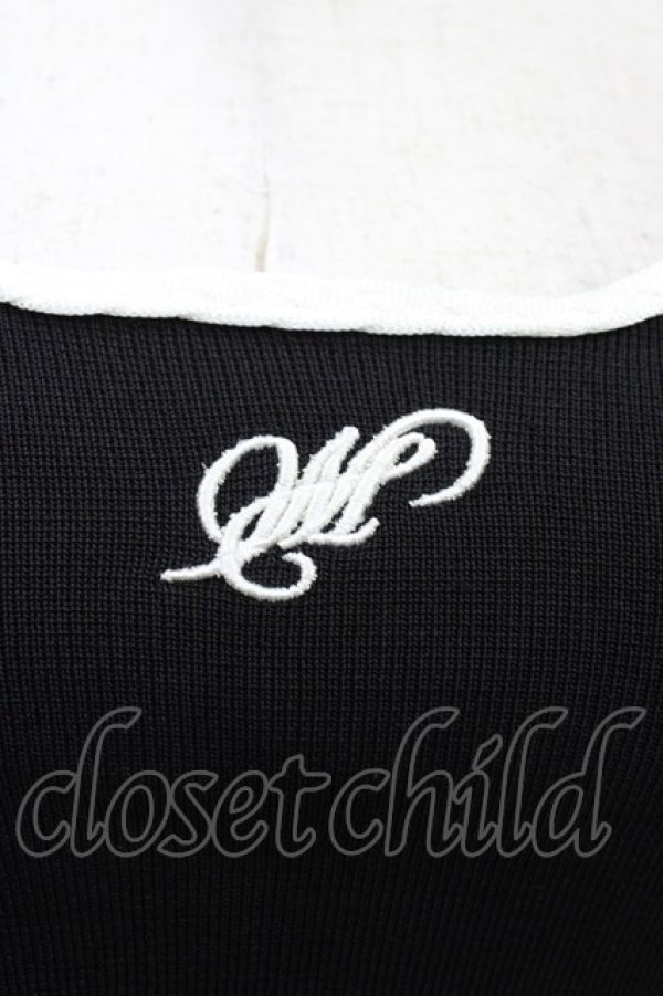 画像3: Melt the lady / クロップドトップス Free ブラック H-25-12-25-060-PU-TO-NS-ZH (3)