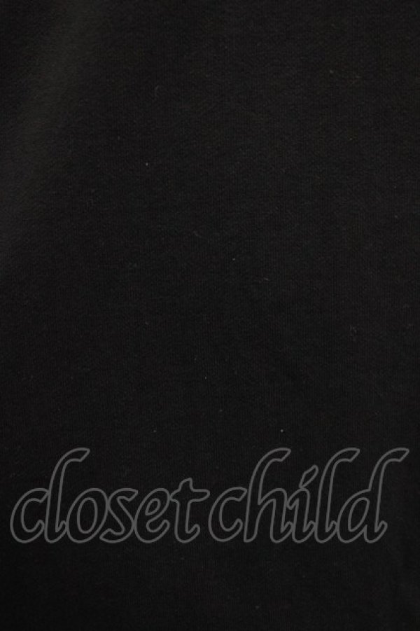 画像4: NieR Clothing / ロゴプリントプルパーカー  黒 H-25-12-25-1024-PU-TO-KB-ZH (4)