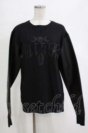 画像: KILL STAR / レザースリーブトップス S ブラック H-25-12-25-1033-SL-TO-KB-ZH