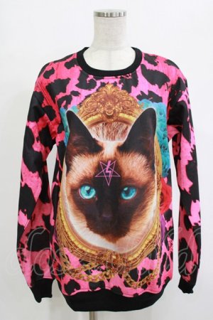 画像: KILL STAR / プリントSWEAT S 黒 H-25-12-25-1036-SL-TO-KB-ZH