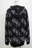 画像3: NieR Clothing / プリントプルパーカー  黒 H-25-12-25-1037-PU-TO-KB-ZH (3)