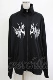 画像1: KRY CLOTHING / プリントZIPジャージ  黒 H-25-12-25-1039-EL-TO-KB-ZH (1)
