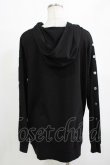 画像3: meltyglow / プリントプルパーカー  黒 H-25-12-25-1040-PU-TO-KB-ZH (3)