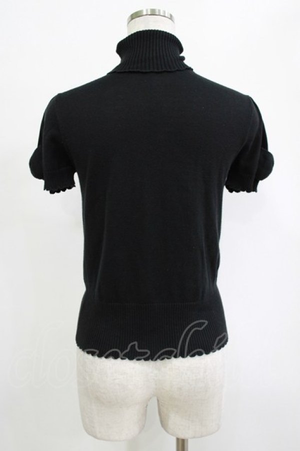 画像3: Emily Temple cute / リボンパフニット  ブラック H-25-12-25-1041-ET-TO-KB-ZH (3)