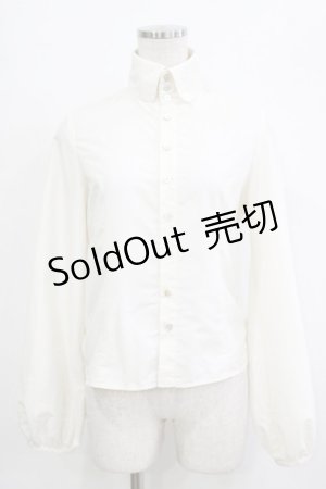 画像: pays des fees  / Balloon shirt  アイボリー H-25-12-25-1044-PU-BL-KB-ZH