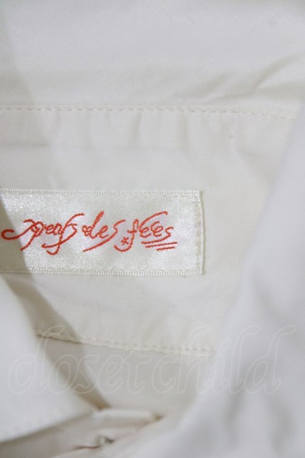 画像4: pays des fees  / Balloon shirt  アイボリー H-25-12-25-1044-PU-BL-KB-ZH (4)