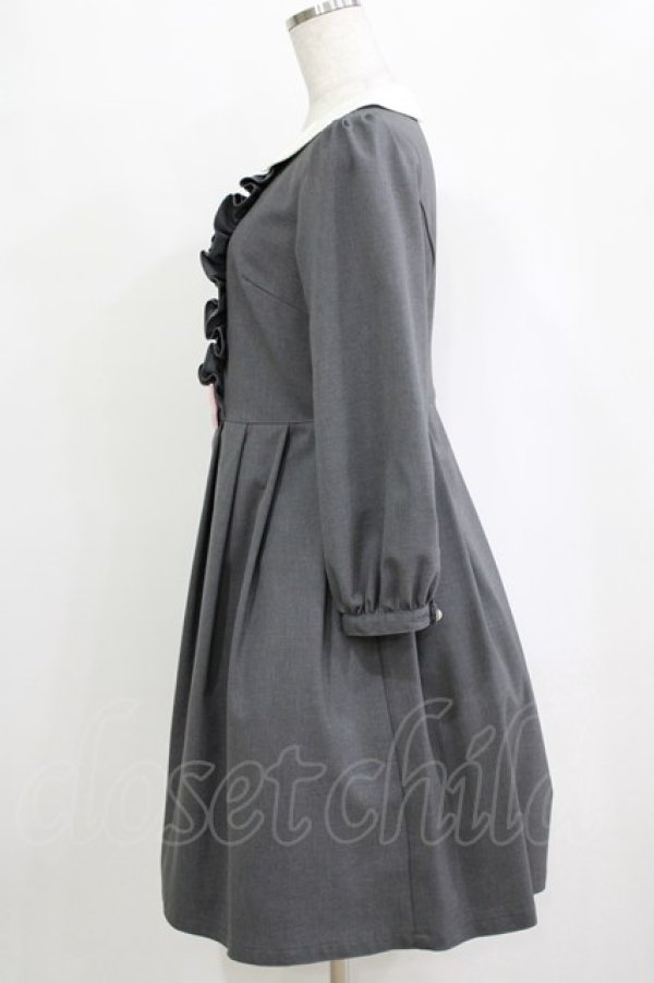 画像2: Emily Temple cute / アメリーワンピース  グレー H-25-12-25-1004-ET-OP-KB-ZH (2)