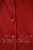画像5: Emily Temple cute / ラメリボンカーディガン  レッド H-25-12-25-1050-ET-TO-KB-ZH (5)