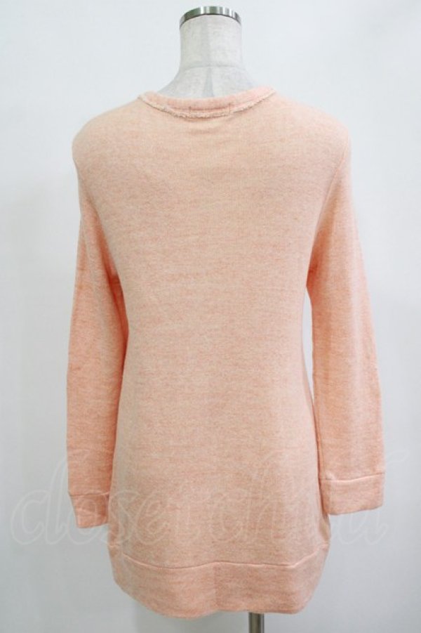 画像3: Emily Temple cute / ドットリボンロングカーディガン  コーラル H-25-12-25-1053-ET-TO-KB-ZH (3)