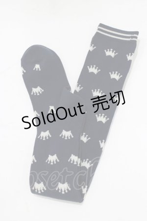 画像: Emily Temple cute / クラウンジャガードニーソックス  ネイビー H-25-12-25-1061-ET-ZA-KB-ZH