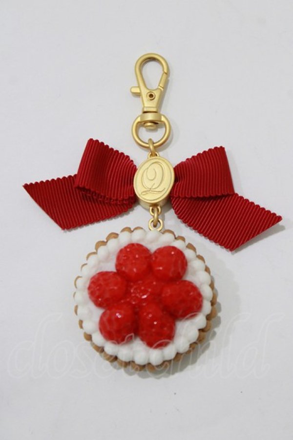 画像1: Q-pot. / ストロベリータルトバッグチャーム   H-25-12-25-1066-QP-ZA-KB-ZH (1)