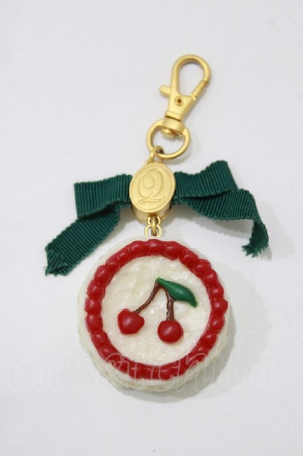 画像1: Q-pot. / チェリーケーキバッグチャーム   H-25-12-25-1067-QP-ZA-KB-ZH (1)