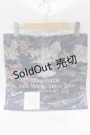 画像: Jane Marple Dans Le Salon / Val de Loire scarf  ネイビー H-25-12-25-1073-JM-ZA-KB-ZH