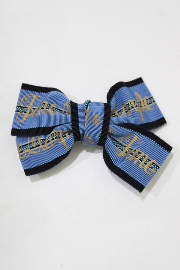 画像2: Jane Marple / リボンヘアコサージュ  ブルー H-25-12-25-1075-JM-AC-KB-ZH (2)