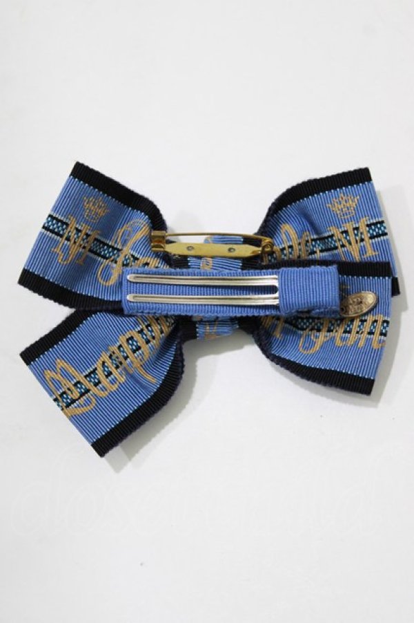 画像3: Jane Marple / リボンヘアコサージュ  ブルー H-25-12-25-1075-JM-AC-KB-ZH (3)