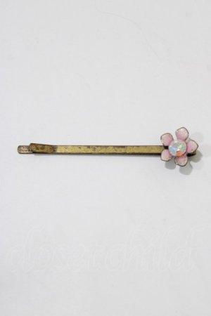 画像: Michal Negrin / フラワーヘアピン  ゴールド H-25-12-25-1077-LO-AC-KB-ZH