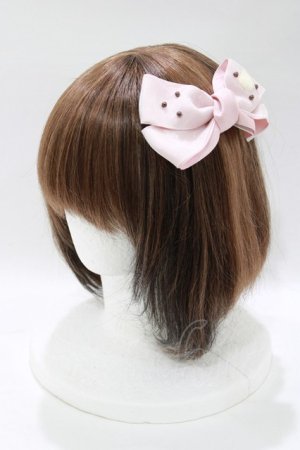 画像: Emily Temple cute / ホイップリボンバレッタ  ピンク H-25-12-25-1080-ET-AC-KB-ZH