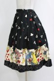 画像2: Emily Temple cute / トランププリントスカート  ブラック H-25-12-25-1007-ET-SK-KB-ZH (2)