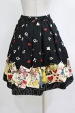 画像3: Emily Temple cute / トランププリントスカート  ブラック H-25-12-25-1007-ET-SK-KB-ZH (3)