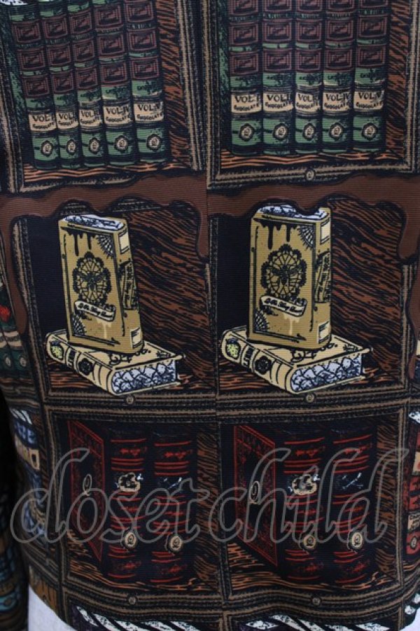 画像4: Q-pot. / Melty Bookshelfジャケット  ブラウン H-25-12-25-1012-QP-JA-KB-ZH (4)