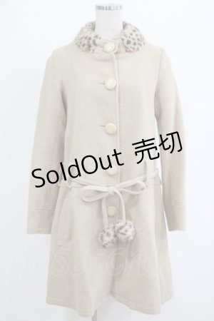 画像: MILK / オードリーコート  ベージュ H-25-12-25-1017-ML-CO-KB-ZH