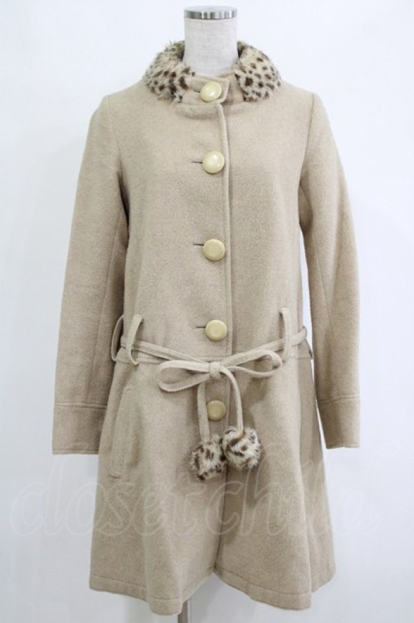 画像1: MILK / オードリーコート  ベージュ H-25-12-25-1017-ML-CO-KB-ZH (1)