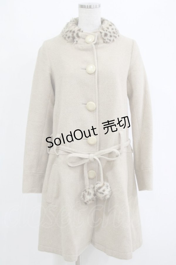 画像1: MILK / オードリーコート  ベージュ H-25-12-25-1017-ML-CO-KB-ZH (1)