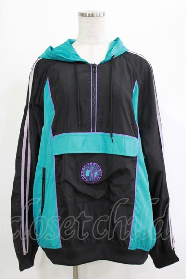 画像1: Candy Stripper / CND ANORAK  黒 H-25-12-25-1019-PU-TO-KB-ZH (1)