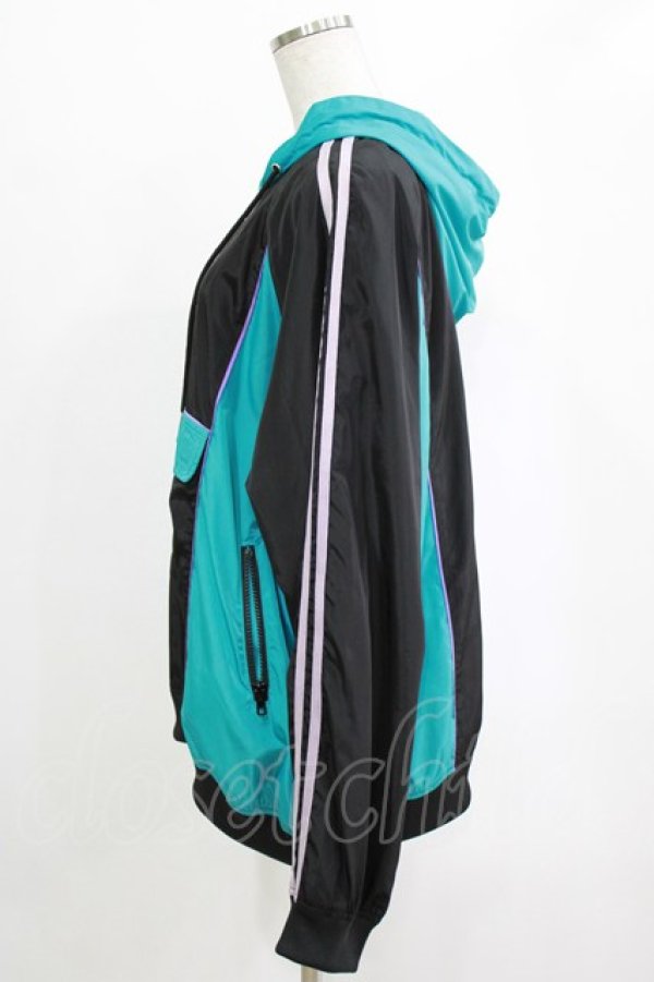 画像2: Candy Stripper / CND ANORAK  黒 H-25-12-25-1019-PU-TO-KB-ZH (2)