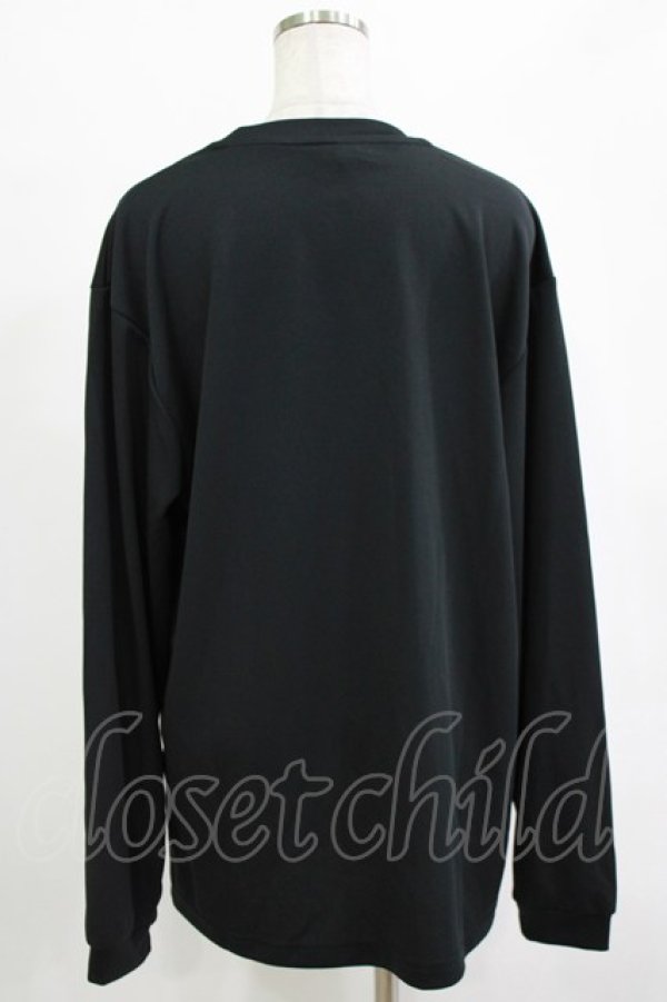 画像3: NieR Clothing / プリントLONG CUTSEW LL 黒 H-25-12-25-1020-PU-TO-KB-ZH (3)