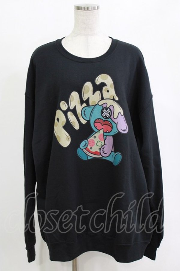 画像1: NieR Clothing / プリントSWEAT  XL 黒 H-25-12-25-1022-PU-TO-KB-ZH (1)
