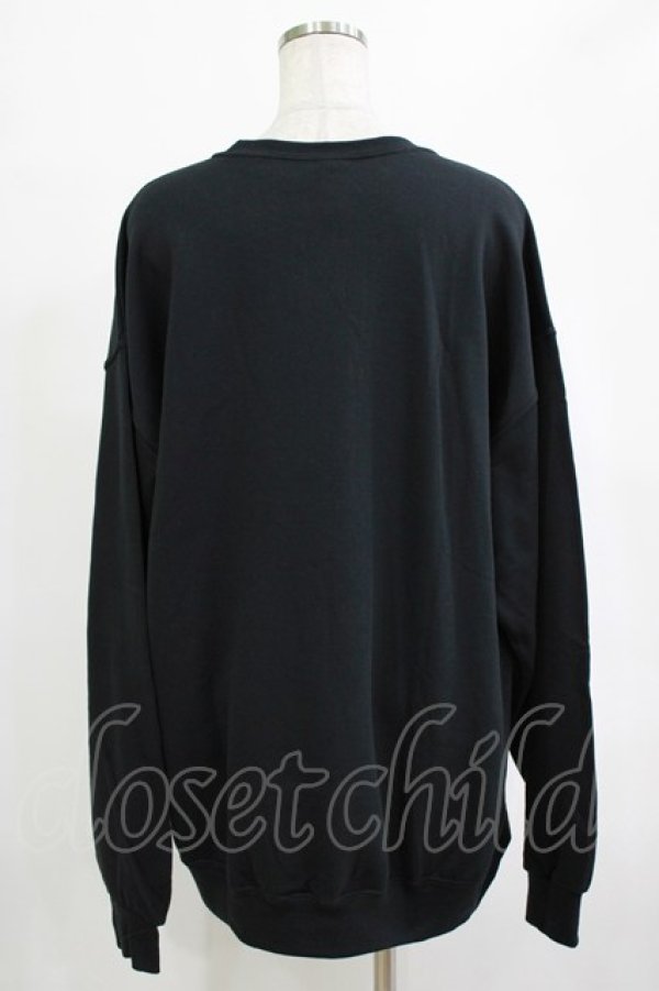 画像3: NieR Clothing / プリントSWEAT  XL 黒 H-25-12-25-1022-PU-TO-KB-ZH (3)