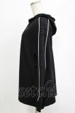 画像2: NieR Clothing / ロゴプリントプルパーカー  黒 H-25-12-25-1024-PU-TO-KB-ZH (2)