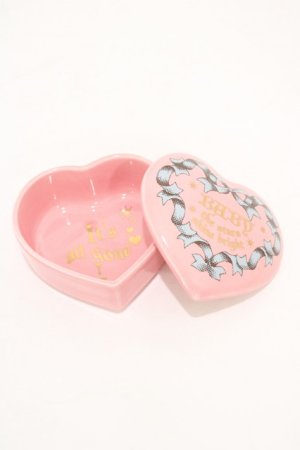 画像: BABY,THE STARS SHINE BRIGHT / ハート小物入れ  ピンク H-25-12-25-012-BA-ZA-NS-ZH